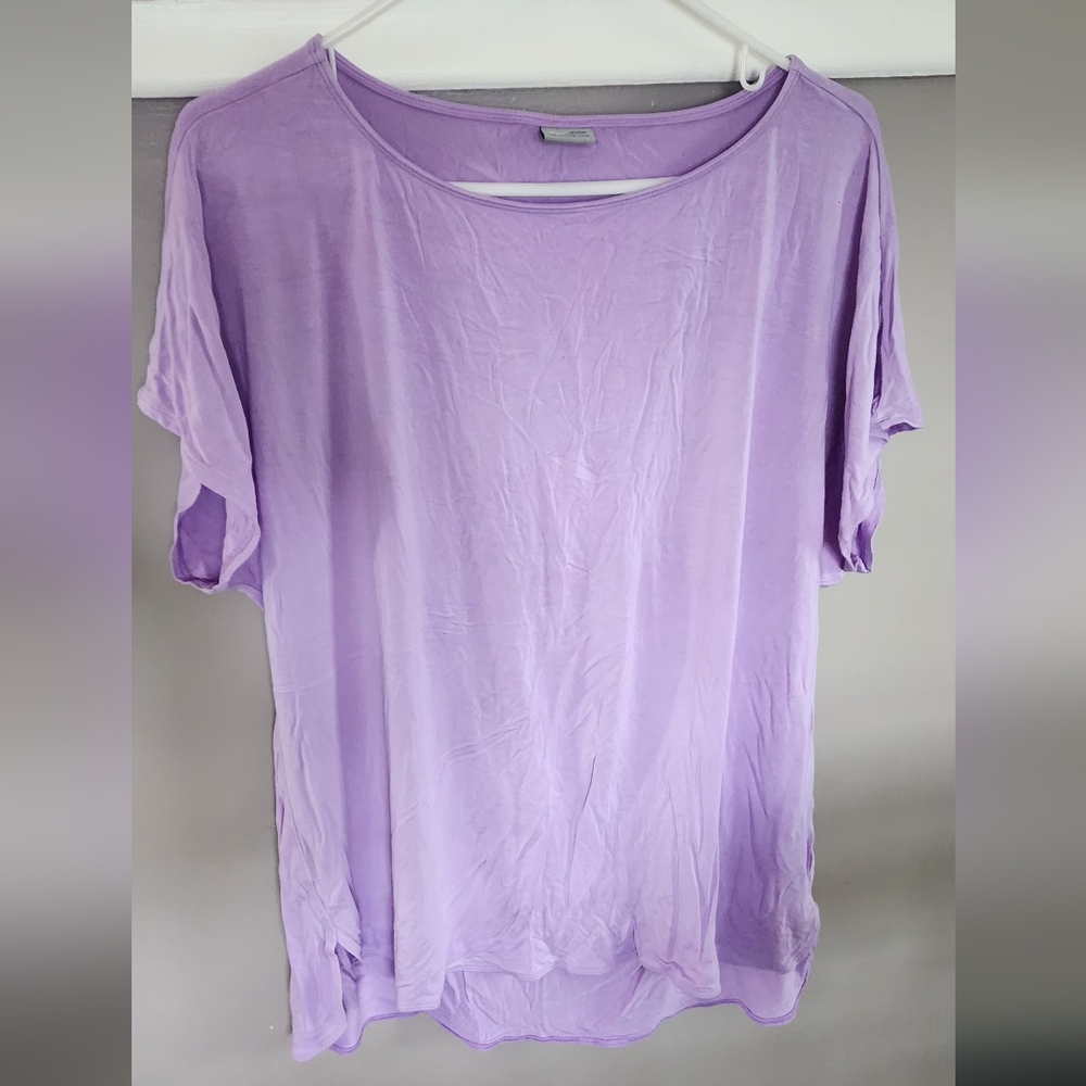 Lavender Short Sleeve Top